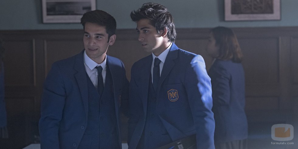 Manuel y Paul en 'El Internado: Las Cumbres'