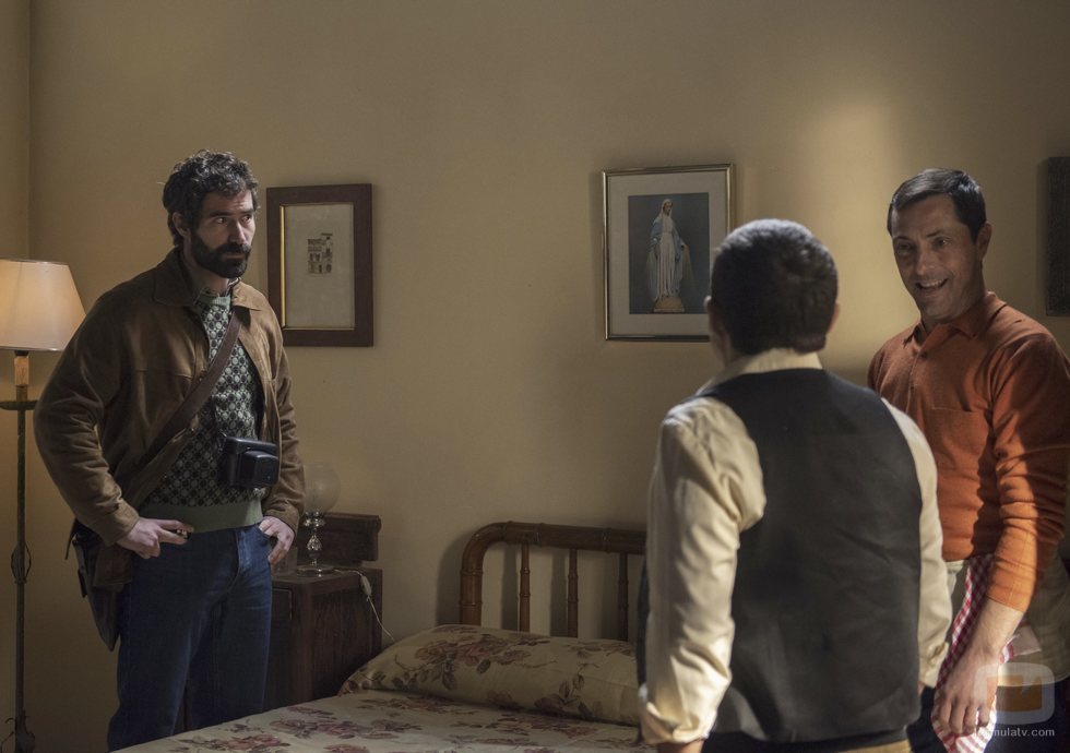 Jose Sospedra junto a Ferran Gadea y Óscar Pastor en 'L'Alqueria Blanca'