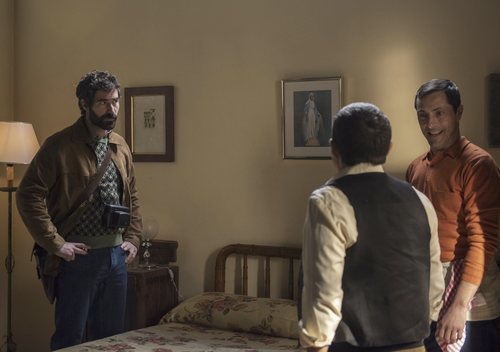 Jose Sospedra junto a Ferran Gadea y Óscar Pastor en 'L'Alqueria Blanca'