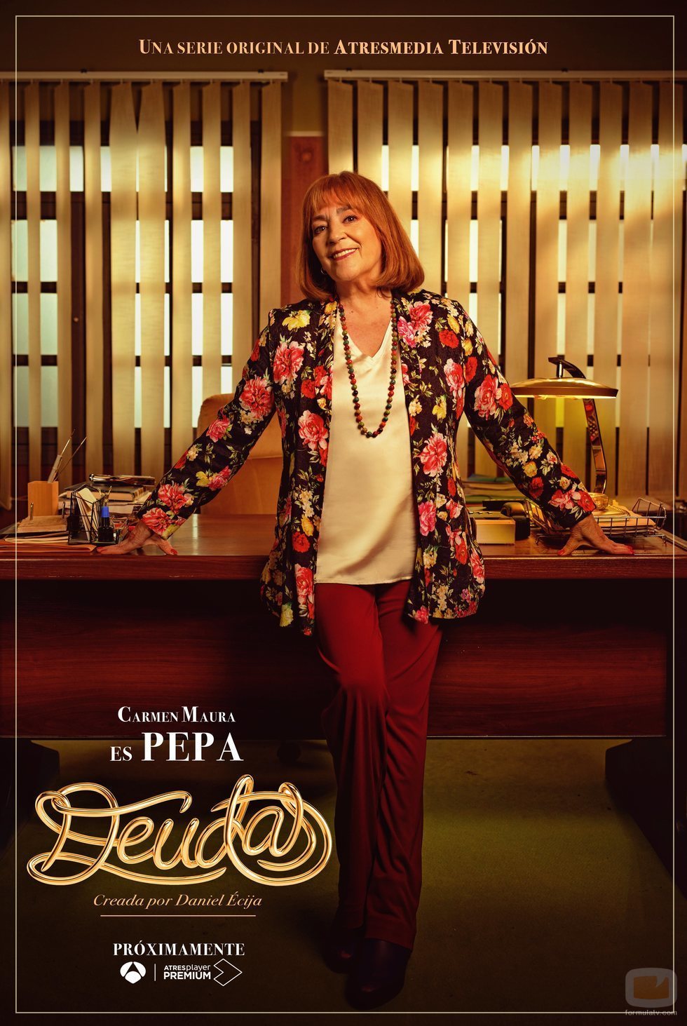 Cartel de Pepa Carranza en 'Deudas'