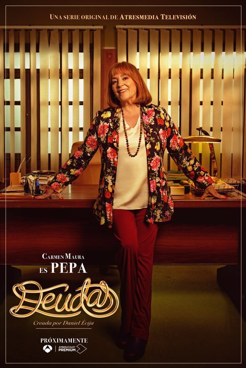 Cartel de Pepa Carranza en 'Deudas'