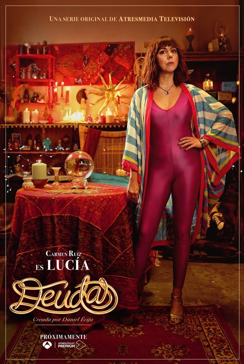 Cartel de Lucía en 'Deudas'