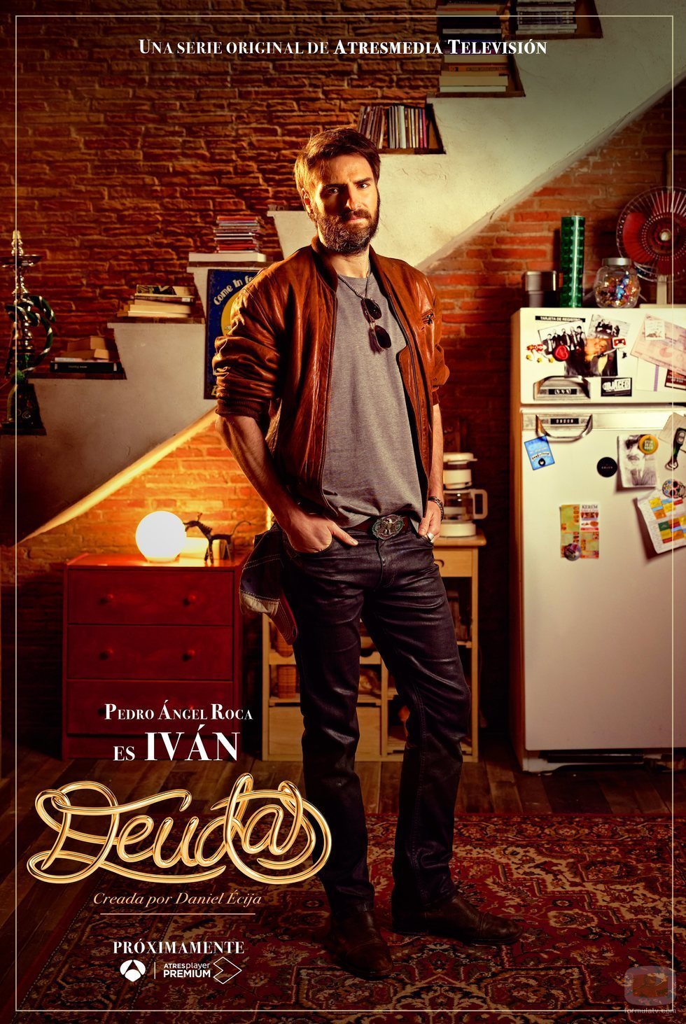 Cartel de Iván en 'Deudas'