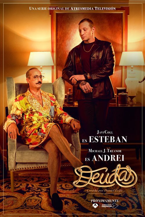 Cartel de Esteban y Andrei en 'Deudas'