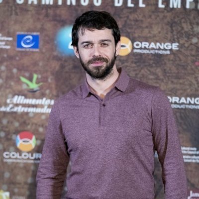 Alberto Amarilla en la premiere de 'Carlos V: Los Caminos del Emperador'