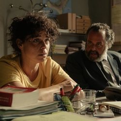 Candela Peña y Luifer Rodríguez en la segunda temporada de 'Hierro'