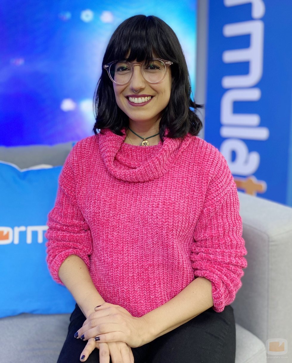 Idaira ('OT 2005') visita FormulaTV