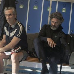 Leonardo Sbaraglia y Ernesto Alterio en 'Todos mienten'