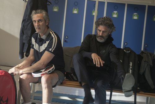 Leonardo Sbaraglia y Ernesto Alterio en 'Todos mienten'