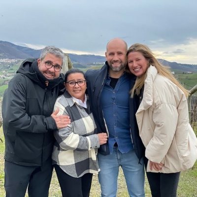 Participantes del primer programa de 'Dos parejas y un destino'