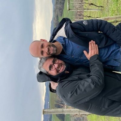 Florentino Fernández y Gonzalo Miró en 'Dos parejas y un destino'