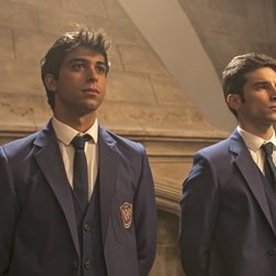 Paul y Manu en 'El Internado: Las Cumbres'