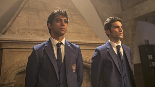 Paul y Manu en 'El Internado: Las Cumbres'