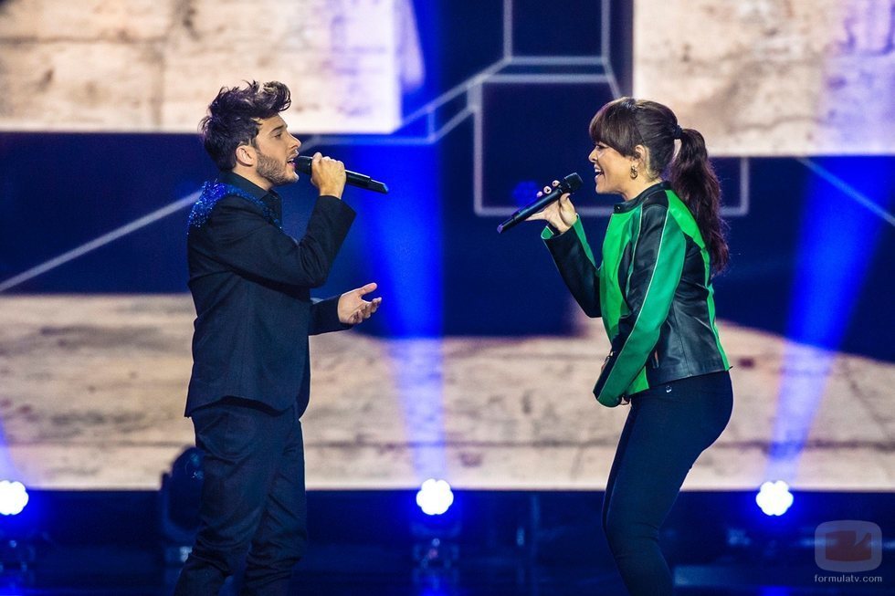 Blas Cantó canta con Vanesa Martín en 'Destino Eurovisión'