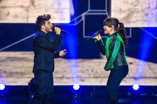 Blas Cantó canta con Vanesa Martín en 'Destino Eurovisión'