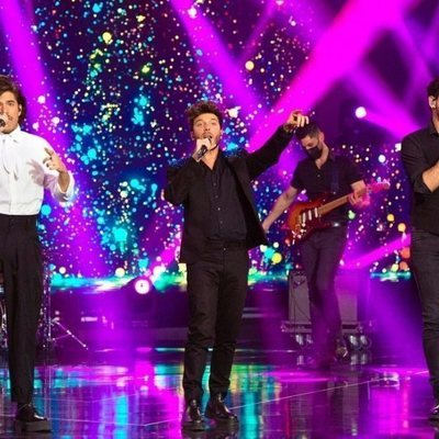 Blas Cantó con Roi y Cepeda en 'Destino Eurovisión'