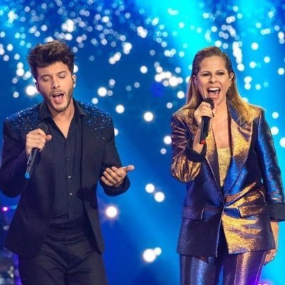 Pastora Soler y Blas Cantó en 'Destino Eurovisión'