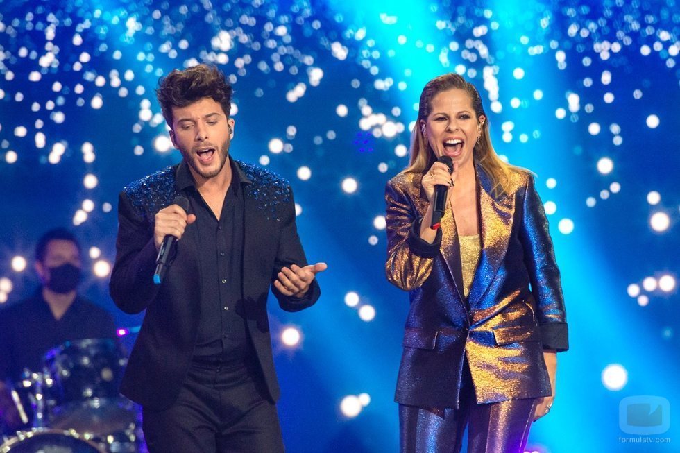 Pastora Soler y Blas Cantó en 'Destino Eurovisión'