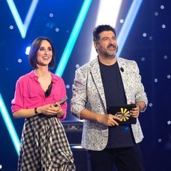 Tony Aguilar y Julia Varela en 'Destino Eurovisión'
