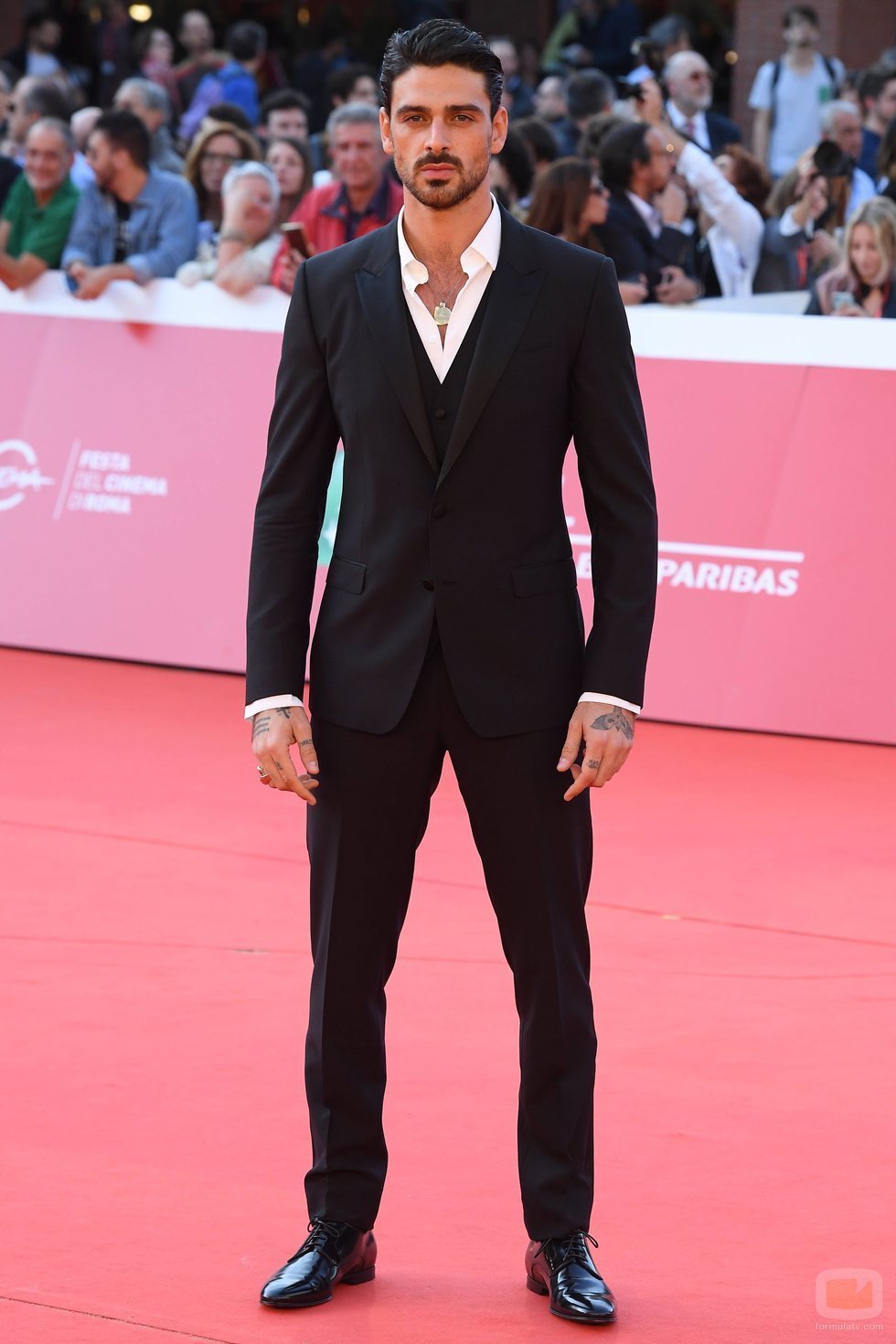 Michele Morrone en el Rome Cinema Fest 2019