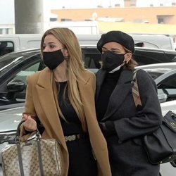 Natalia y Chenoa viajan a Barcelona para asistir al funeral de Álex Casademunt