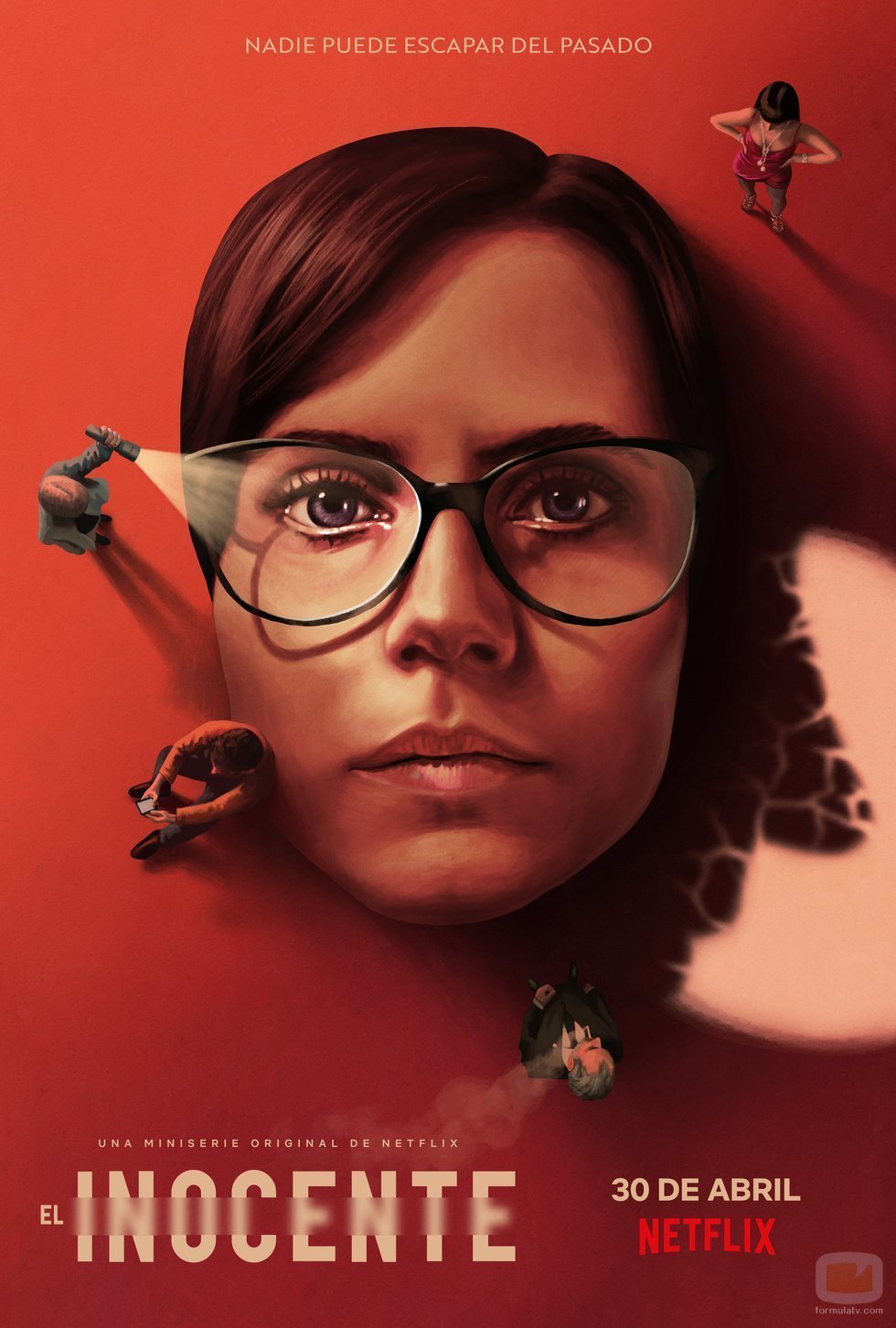 Póster de 'El inocente' con Aura Garrido