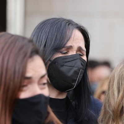 Rosa López, rota tras la muerte de Àlex Casademunt