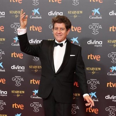 Pedro Casablanc en la alfombra roja de los Premios Goya 2021