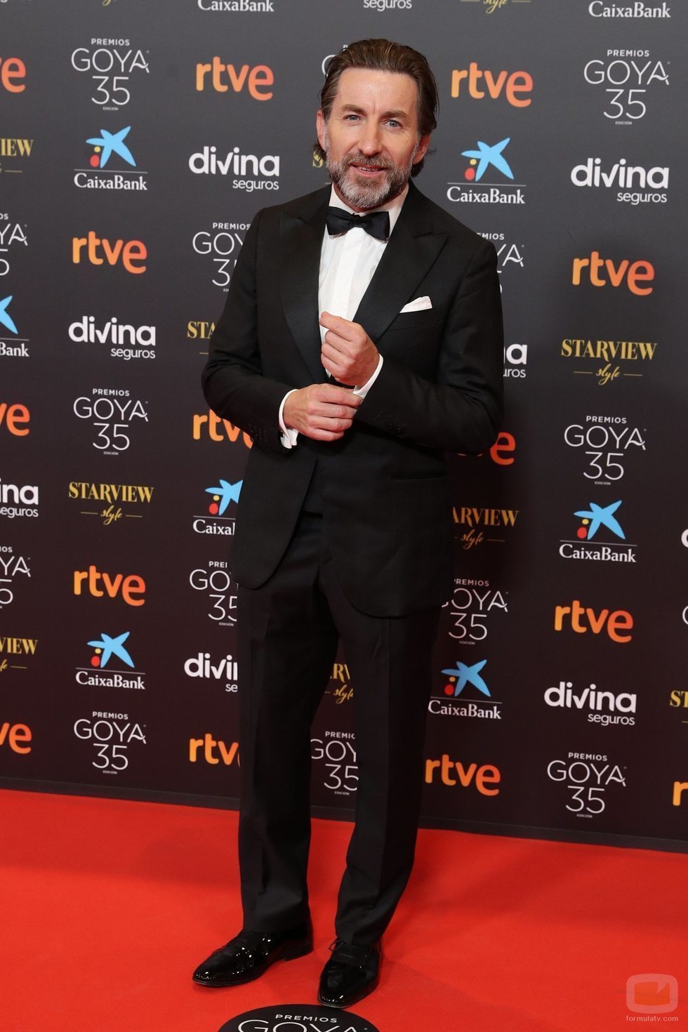 Antonio de la Torre en la alfombra roja de los Premios Goya 2021