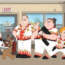 Los miembros de la comisaría de 'Paradise Police'