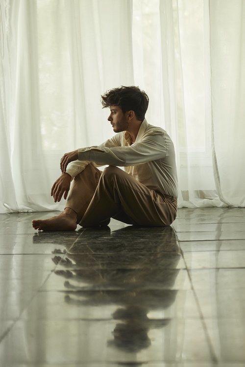 Blas Cantó en una secuencia del videoclip de "Voy a quedarme"