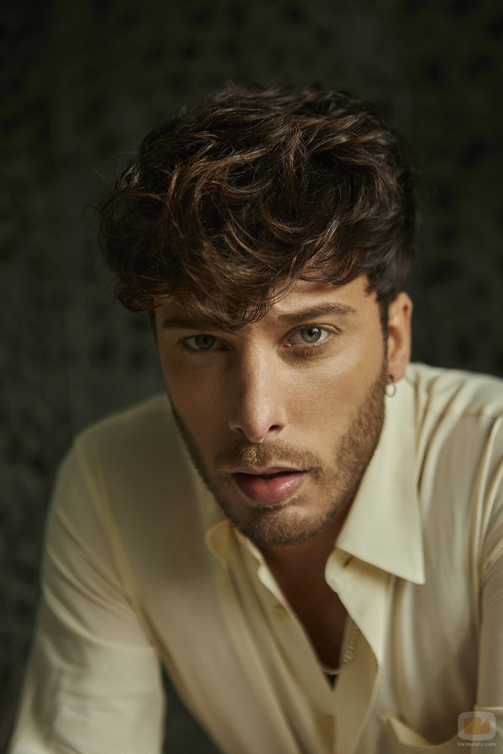 Blas Cantó en el set del videoclip de "Voy a quedarme"