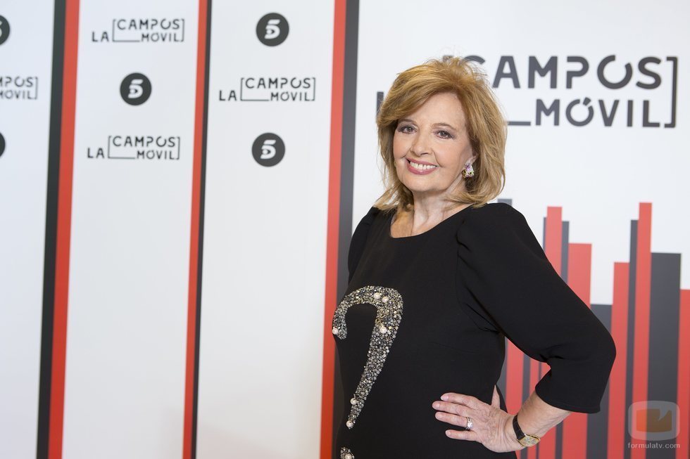 María Teresa Campos presenta 'La Campos Móvil'