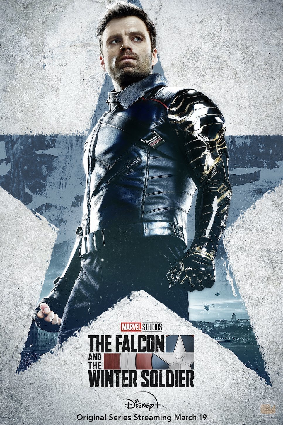 Póster de Sebastian Stan en 'Falcon y el Soldado de Invierno'