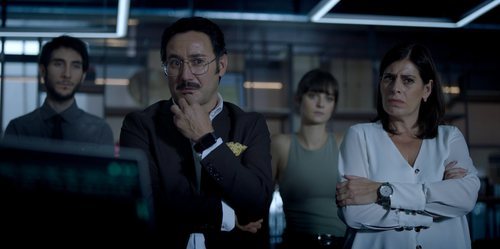 Rober, Povedilla, Ika y Rita, expectantes en 'Los hombres de Paco'