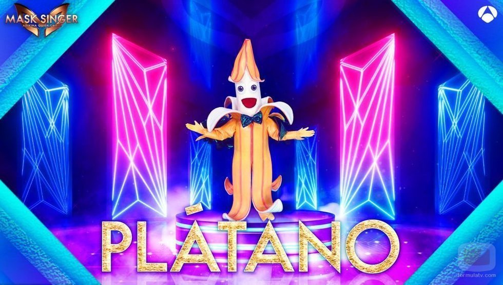 Plátano llega a la segunda edición de 'Mask Singer: Adivina quién canta'