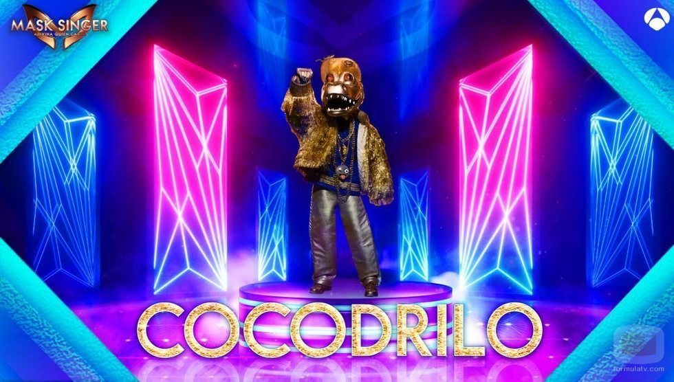 Cocodrilo con más flow de la segunda edición de 'Mask Singer: Adivina quién canta'