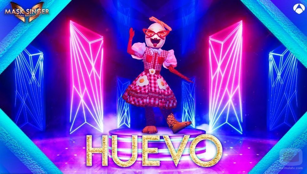 Huevo más americano llega a la segunda edición de 'Mask Singer: Adivina quién canta'