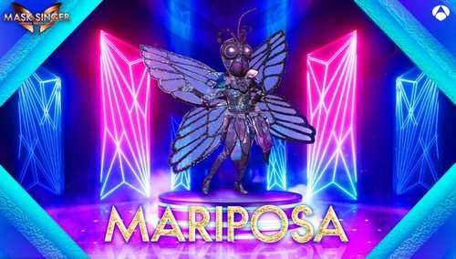 Mariposa y sus inmensas alas llenarán el plató de la segunda edición de 'Mask Singer: Adivina quién canta'