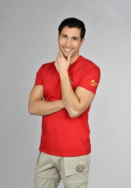 Gianmarco Onestini posa como concursante de 'Supervivientes 2021'