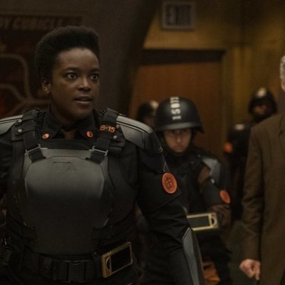 Wunmi Mosaku y Owen Wilson en 'Loki'