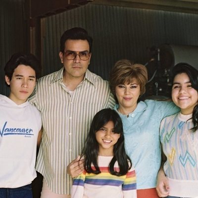 La familia Quintanilla en 'Selena: La serie'
