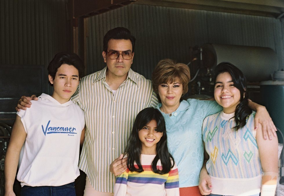 La familia Quintanilla en 'Selena: La serie'