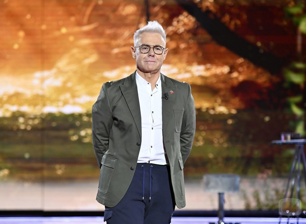 Jordi González, presentando el primer debate de 'Supervivientes 2021'