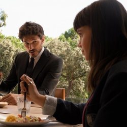 Andrés Velencoso y Martina Cariddi en la cuarta temporada de 'Élite'