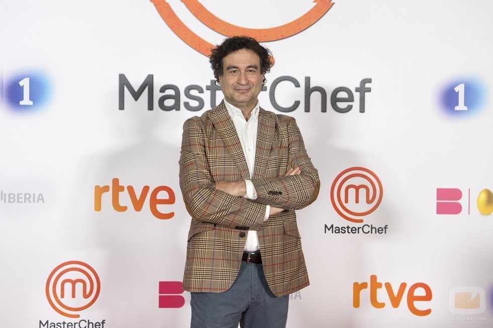 Pepe Rodríguez en la presentación de 'MasterChef 9'