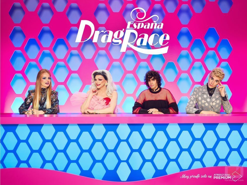 El panel de 'Drag Race España', formado por Supremme de Luxe, Ana Locking y los Javis