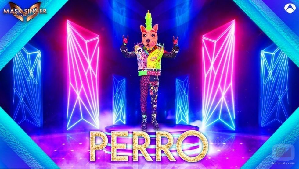 Perro saca su lado más rockero en la segunda edición de 'Mask Singer: Adivina quién canta'