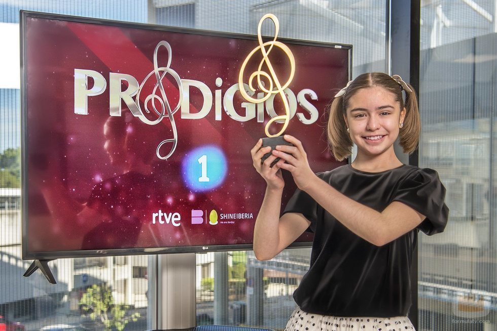 Sofía Rodríguez, ganadora de la tercera edición de 'Prodigios'