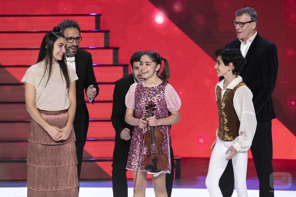 Sofía Rodríguez, Jorge García y Lorena Bonnín, finalistas de 'Prodigios 3'
